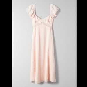Aritzia “Wilfred” Moonshine Dress